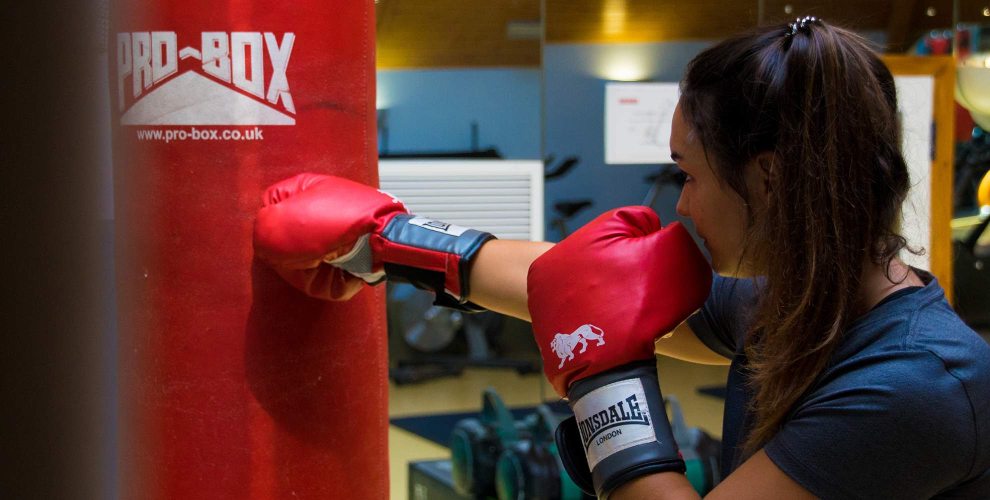 The interior of Overstone Park Resort's luxury gym