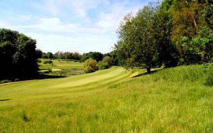 View of the golf course at Overstone Park Resort, Northampton