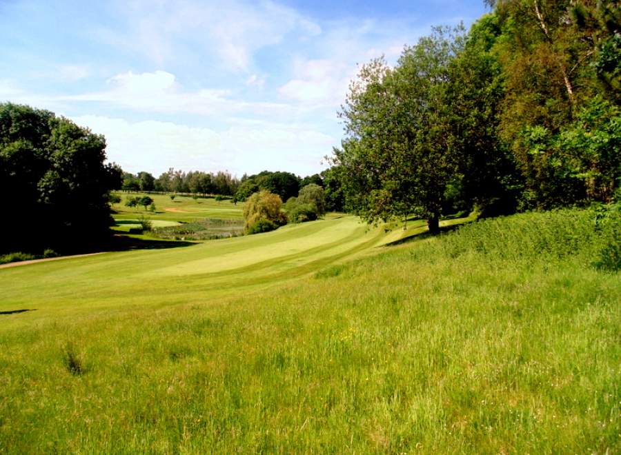 View of the golf course at Overstone Park Resort, Northampton