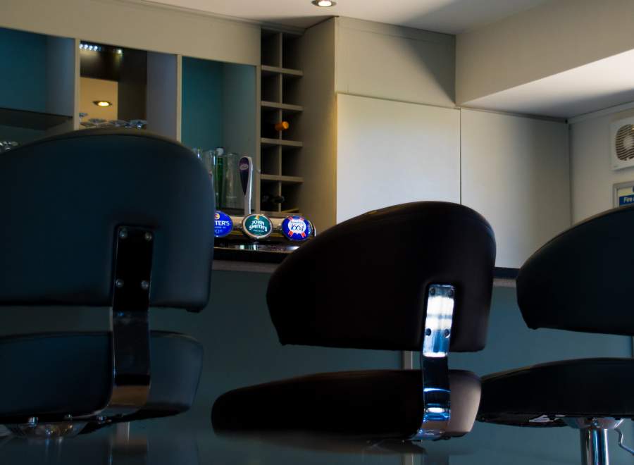 The interior of Cedars Bar at Overstone Park Resort, Northampton