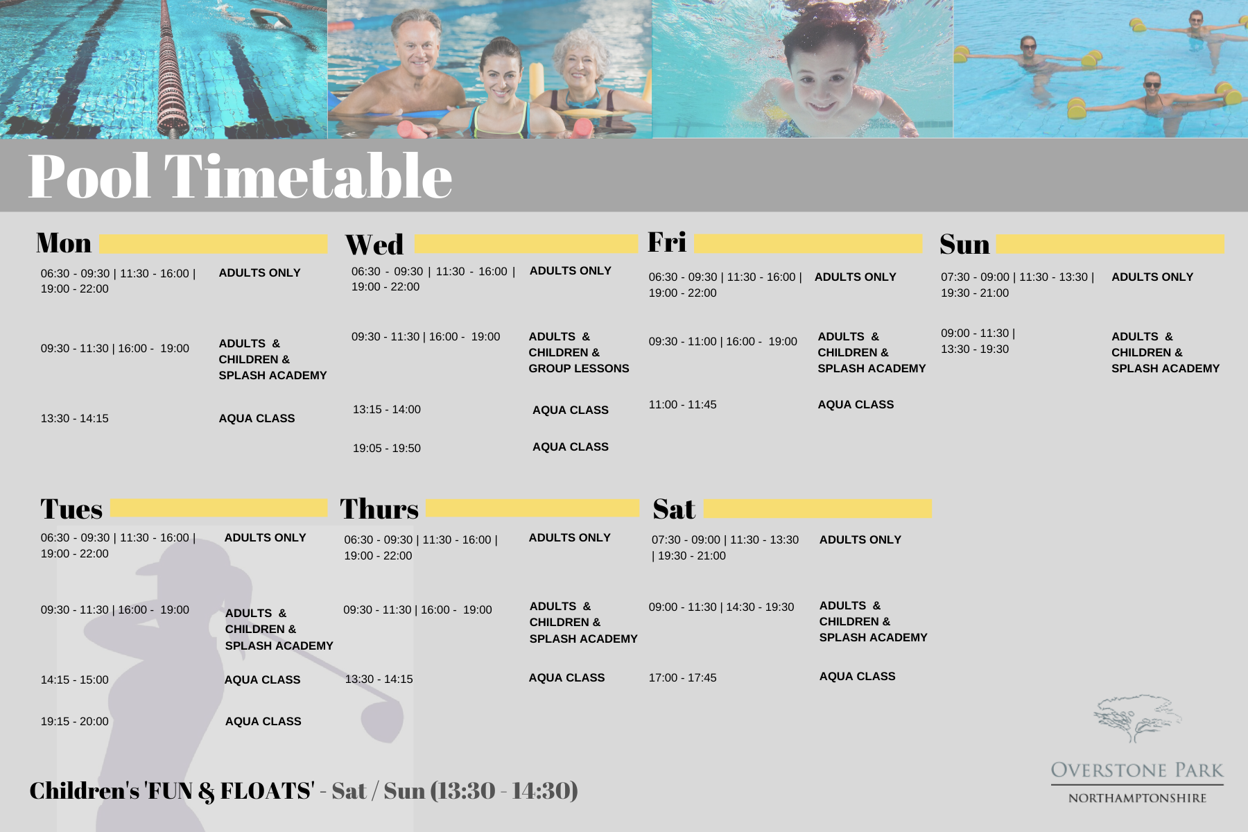 Overstone Park Northampton's Premier Golf Resort, Leisure, Gym & Dining.